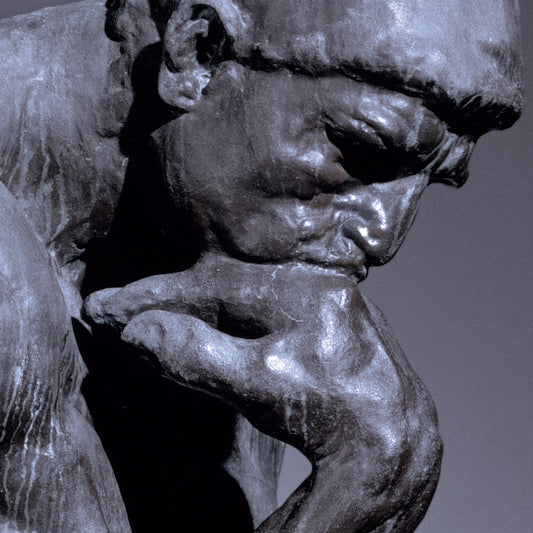 Auguste Rodin's sculpture 'The Thinker'