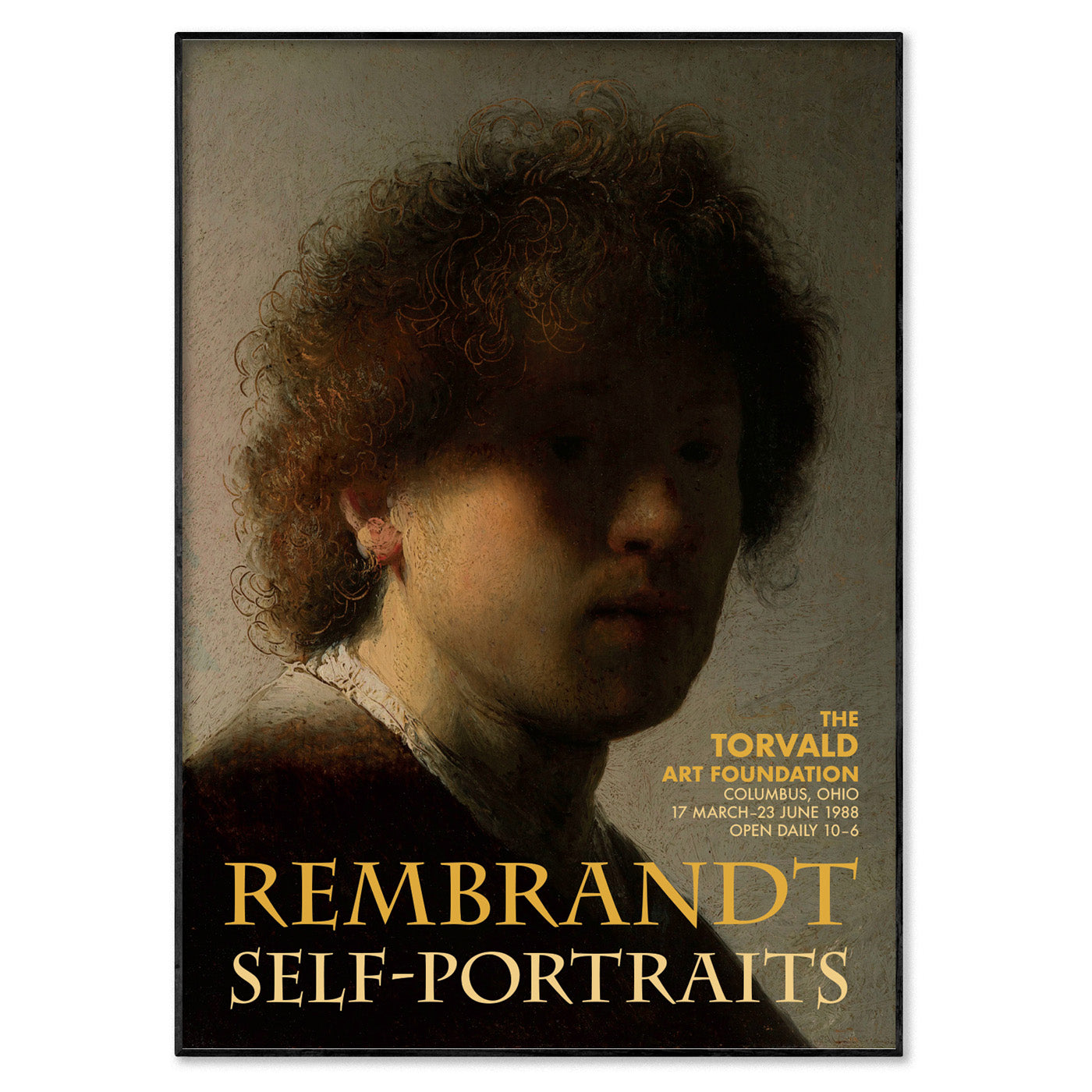 Rembrandt Prints And Exhibition Posters | Art Poster Archive ...