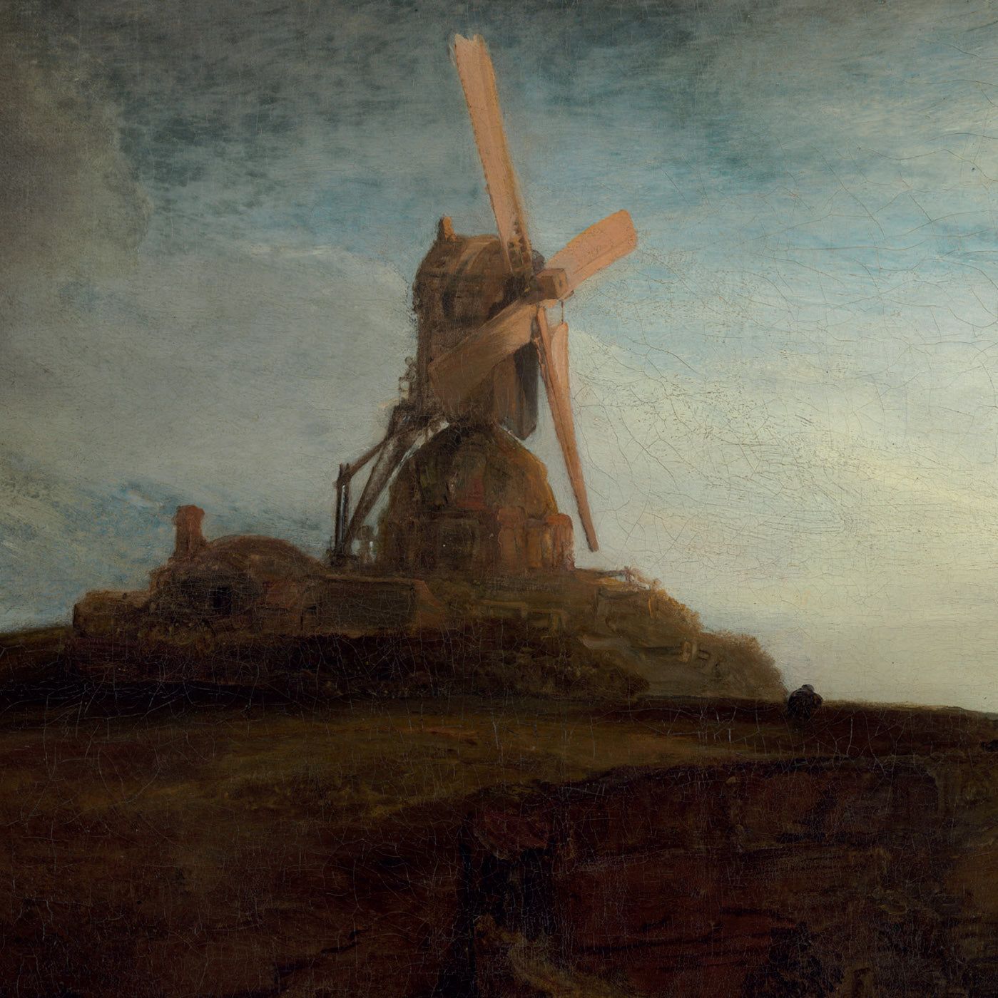 Rembrandt Exhibition Poster - 'The Mill' 1645-1648