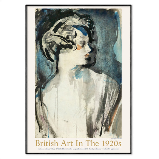 British Art In The 1920s Exhibition Poster