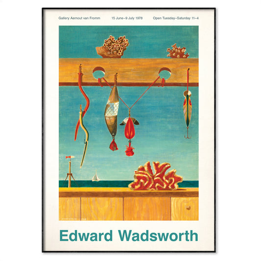 Edward Wadsworth 'Les Plats du Jour' Surrealist Exhibition Poster