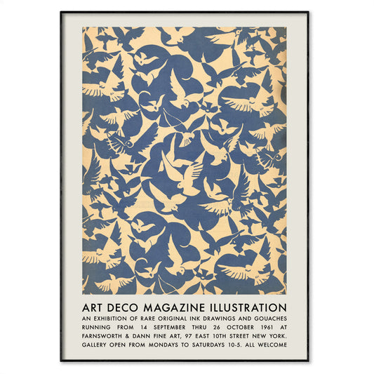Art Deco Magazine Illustration Exhibition Poster: 'Art - Goût - Beauté'