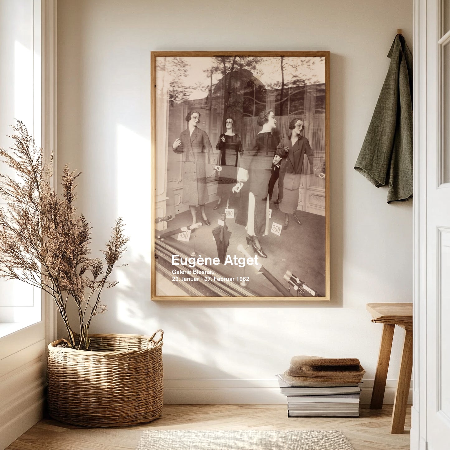 Eugène Atget 'Magasin, Rue Des Gobelins' Exhibition Poster