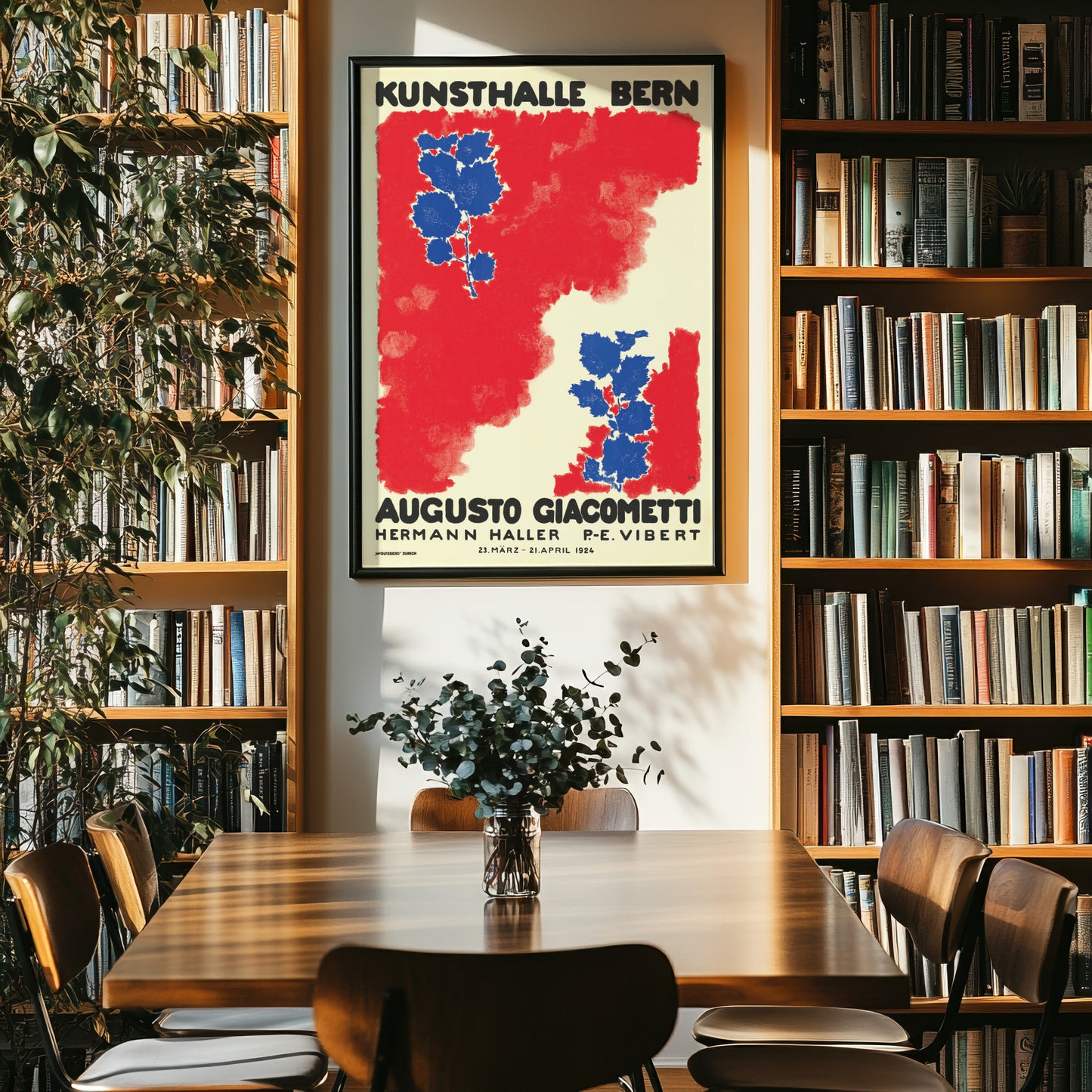Augusto Giacometti Exhibition Poster