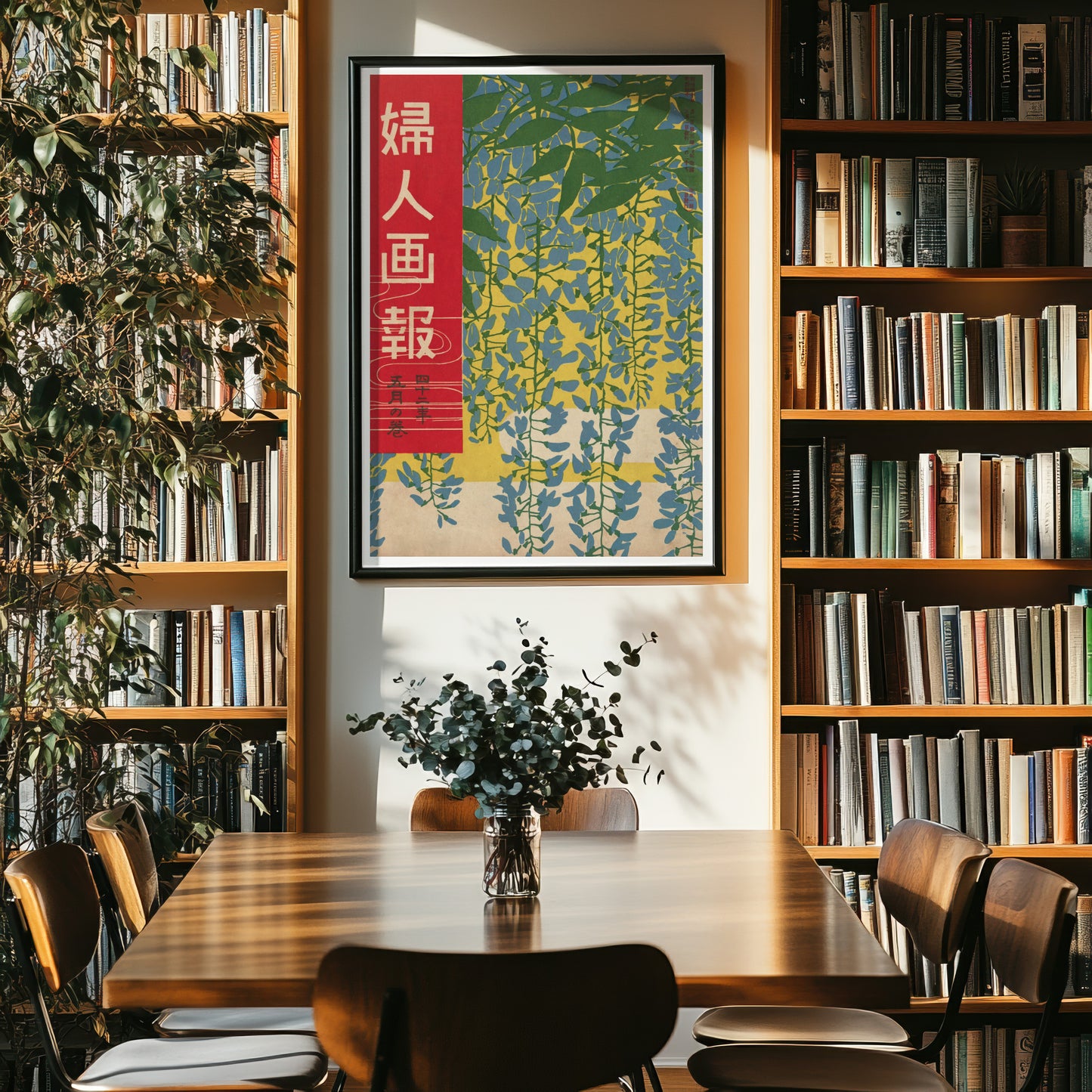 Blue Wisteria by Ishikawa Toraji