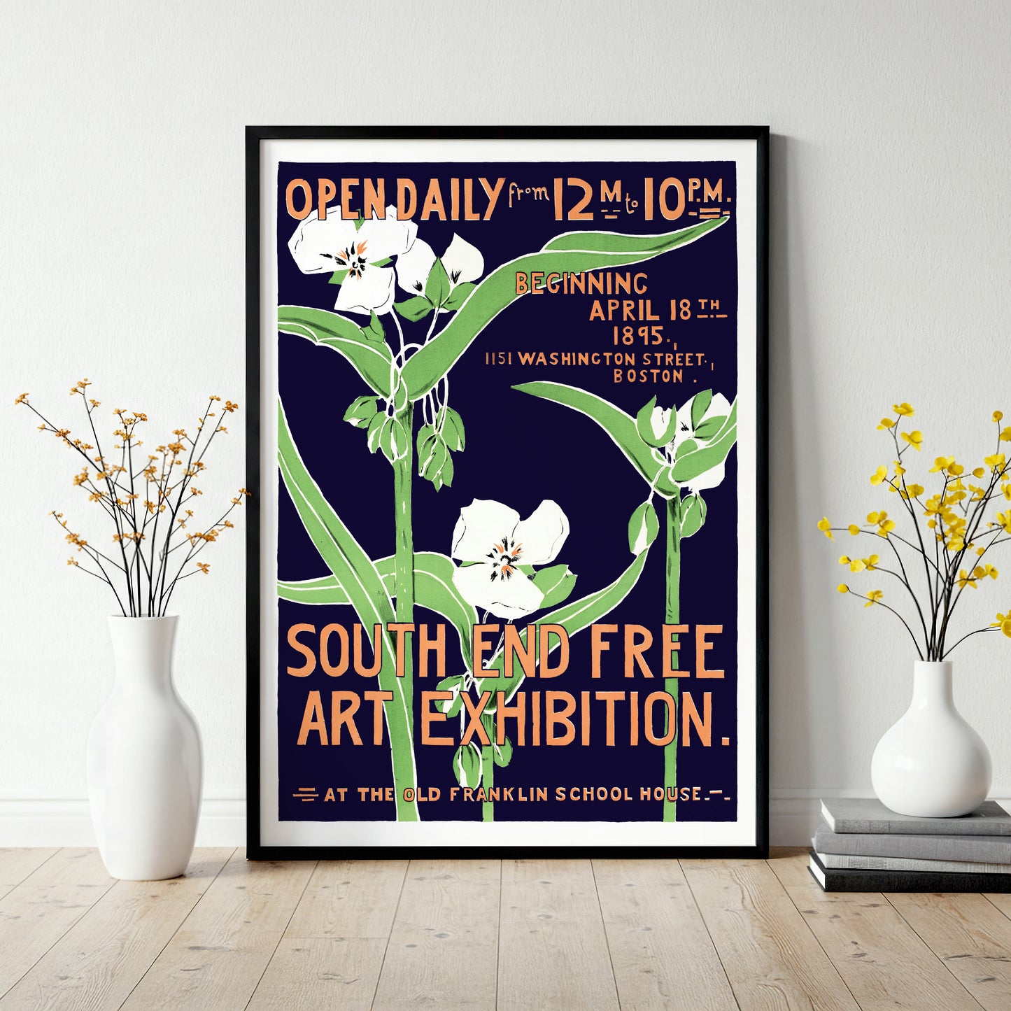 Boston Art Exhibition Poster, 1895