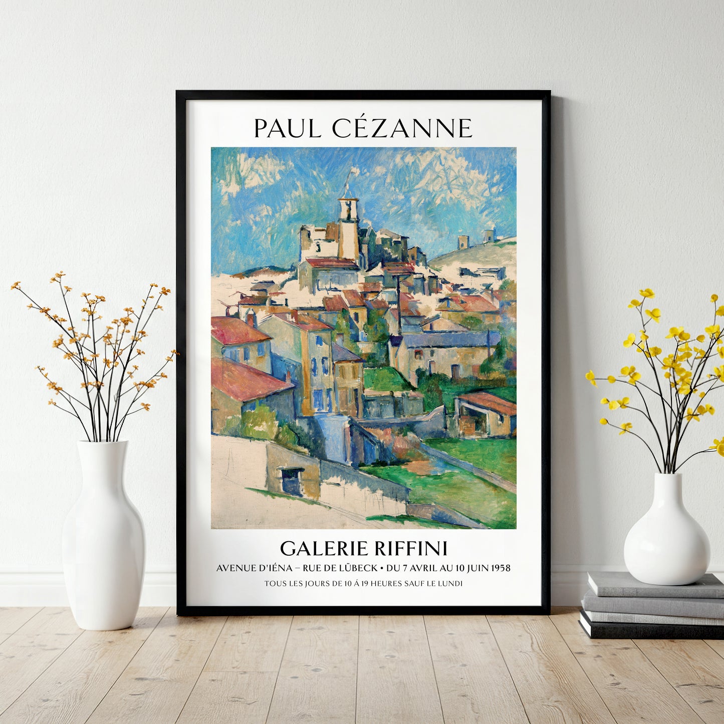 Paul Cézanne Poster - 'Gardanne' 1885-6