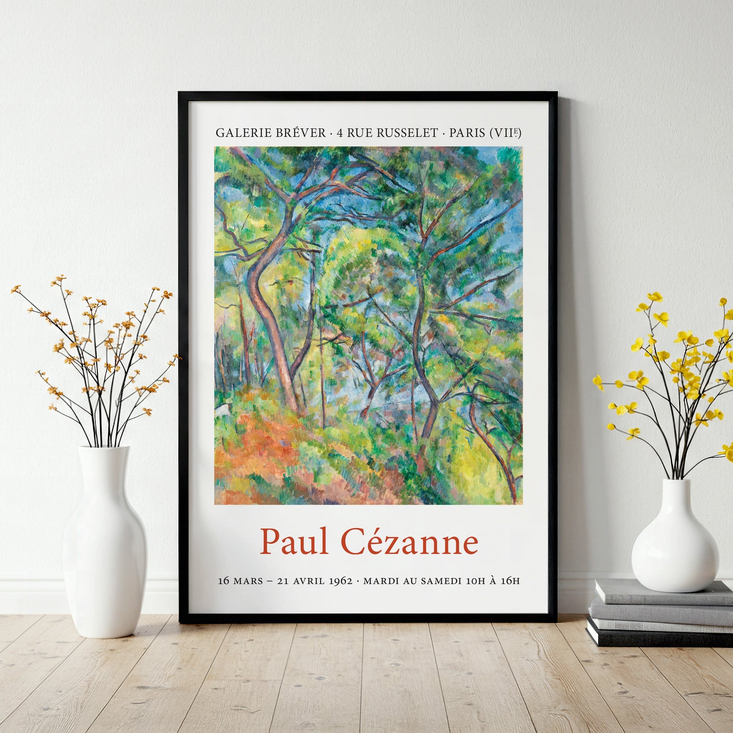 Paul Cézanne Exhibition Poster