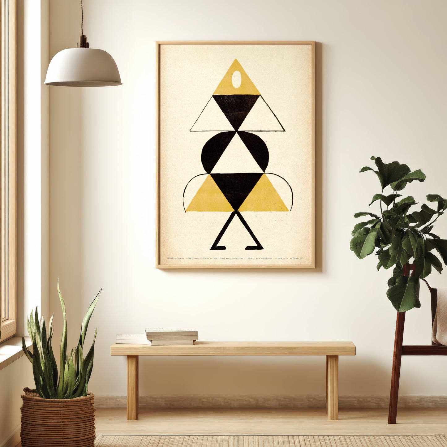 Sonia Delaunay 'Prélude' Costume Design Poster – 1923 Abstract Art Print