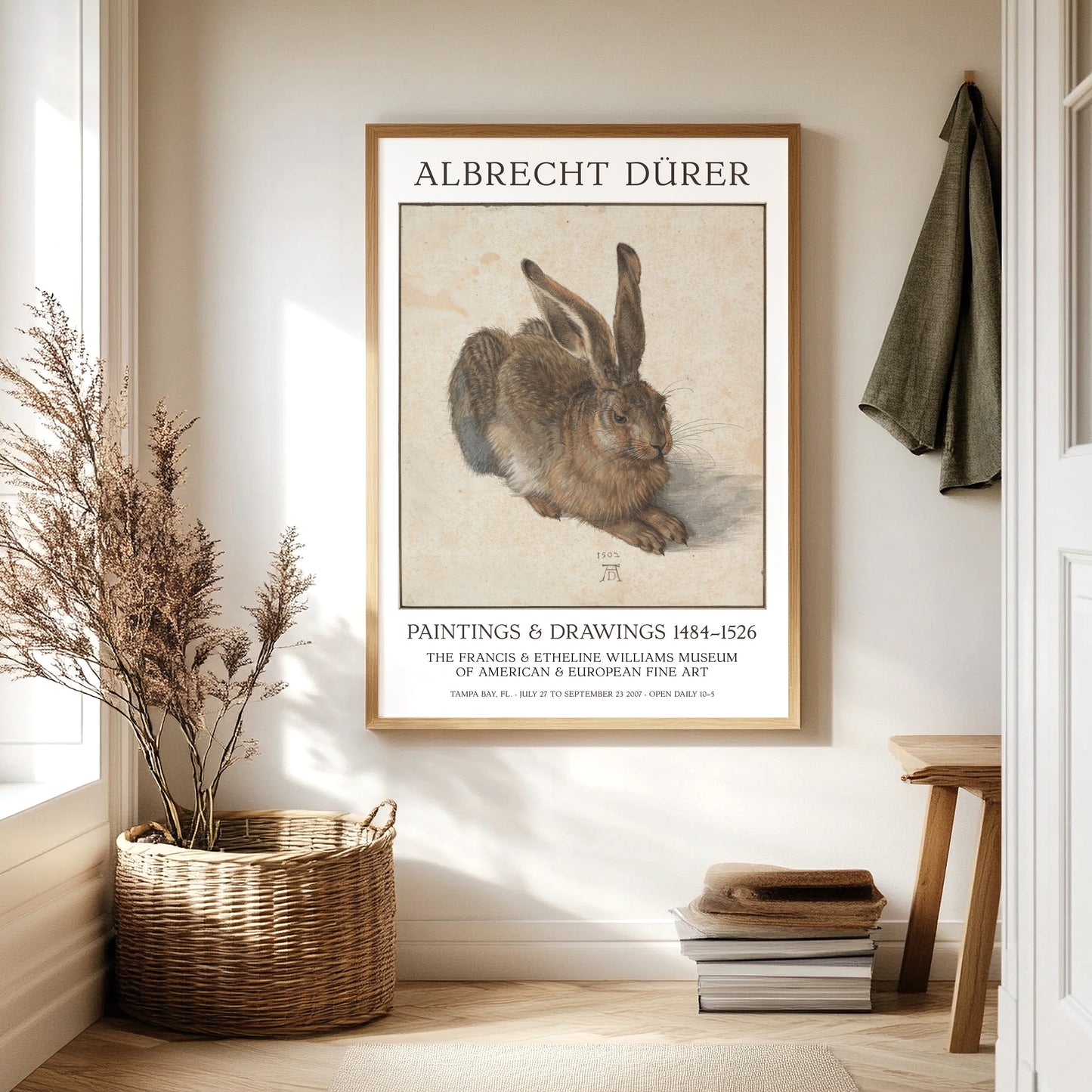 Albrecht Dürer Exhibition Poster - Young Hare, 1502