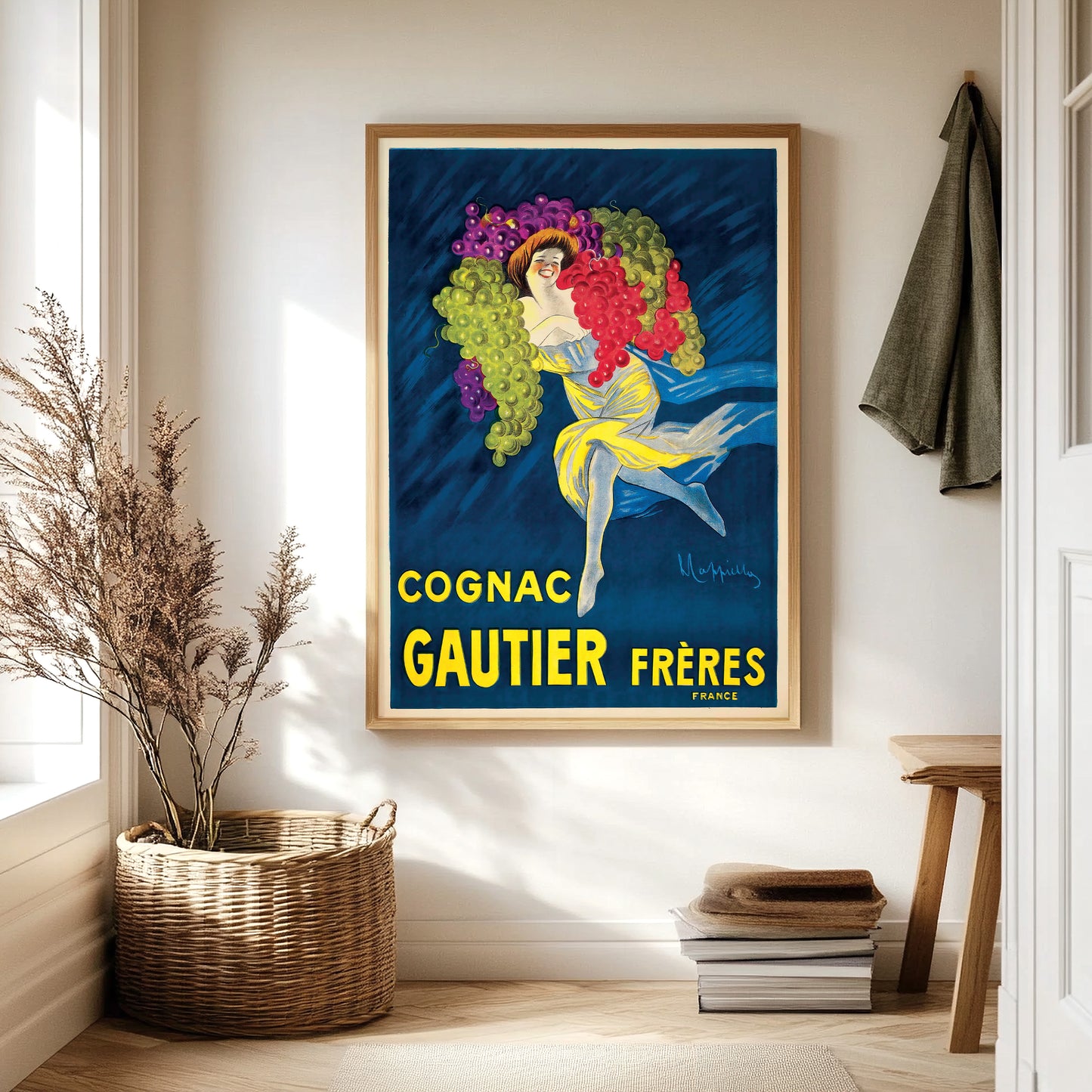 Gautier Frères Cognac Vintage Poster
