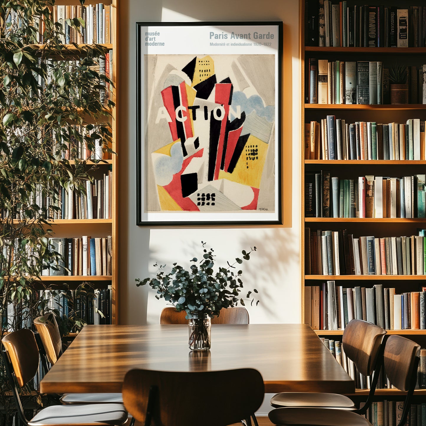 Albert Gleizes 'Action' Cover Poster – 1920 Cubist Art Print