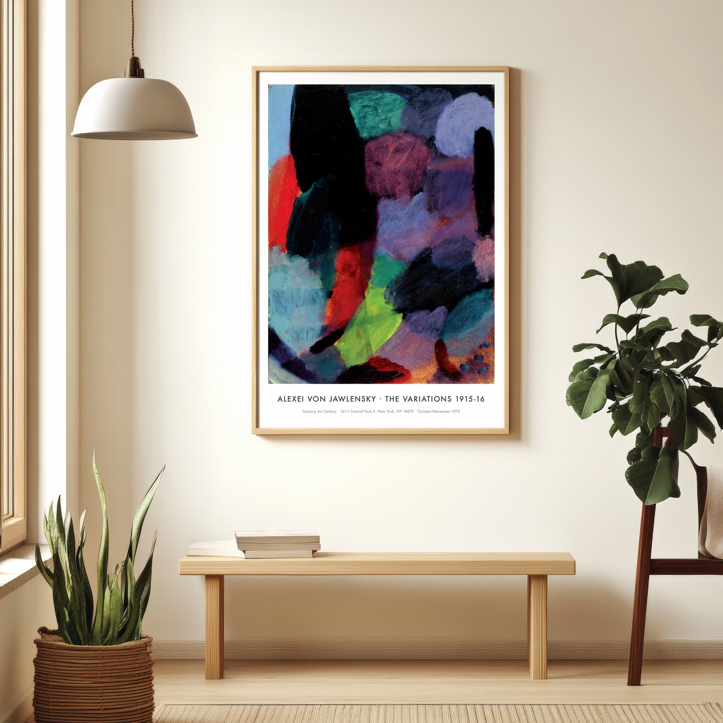 Alexei von Jawlensky Exhibition Poster - 'Variation, Night' 1916