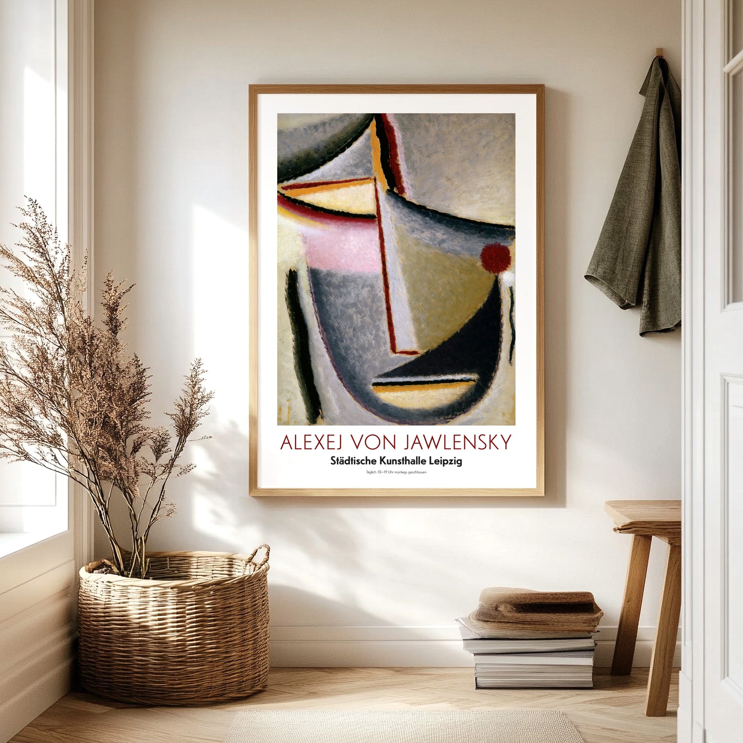 Alexej von Jawlensky Exhibition Poster · 'Abstract Head - Symphony in Pink', 1929