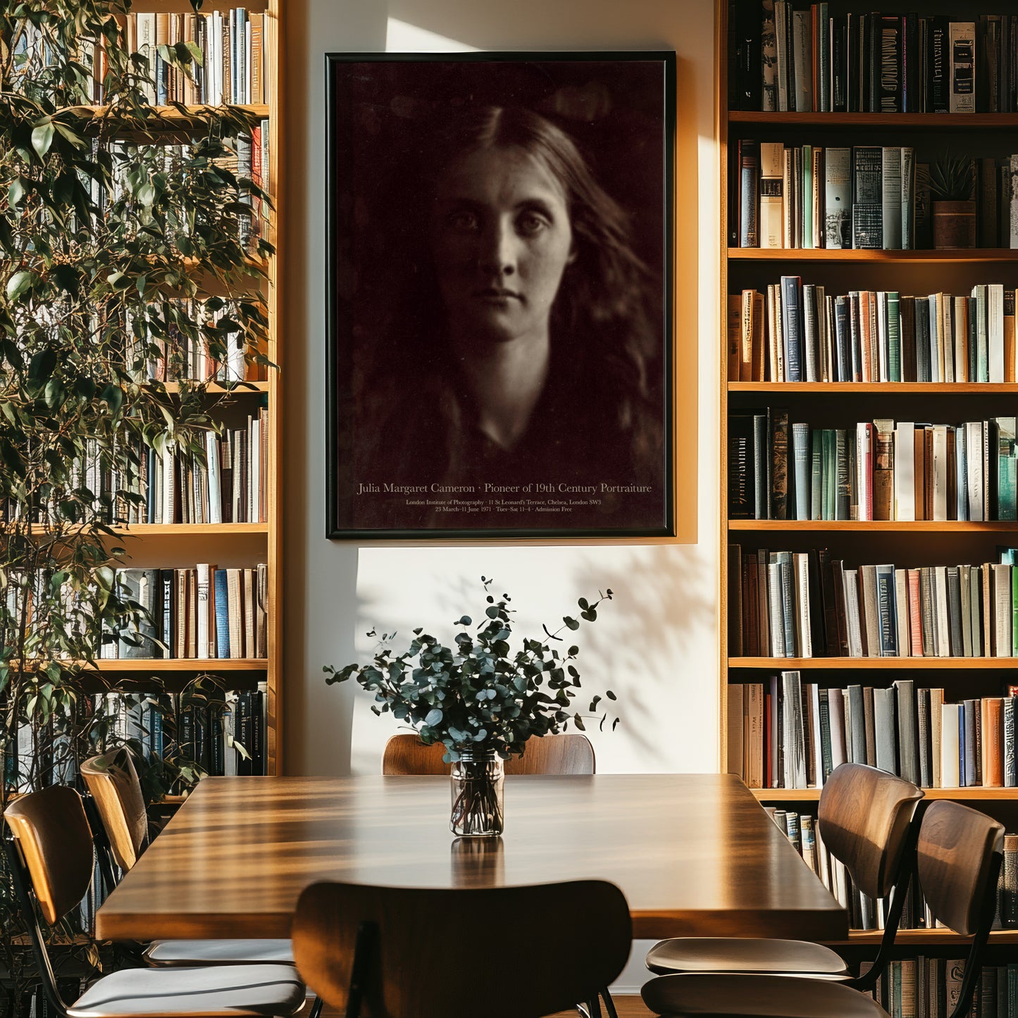 Julia Margaret Cameron Photography Exhibition Poster Print - Portrait of Julia Jackson