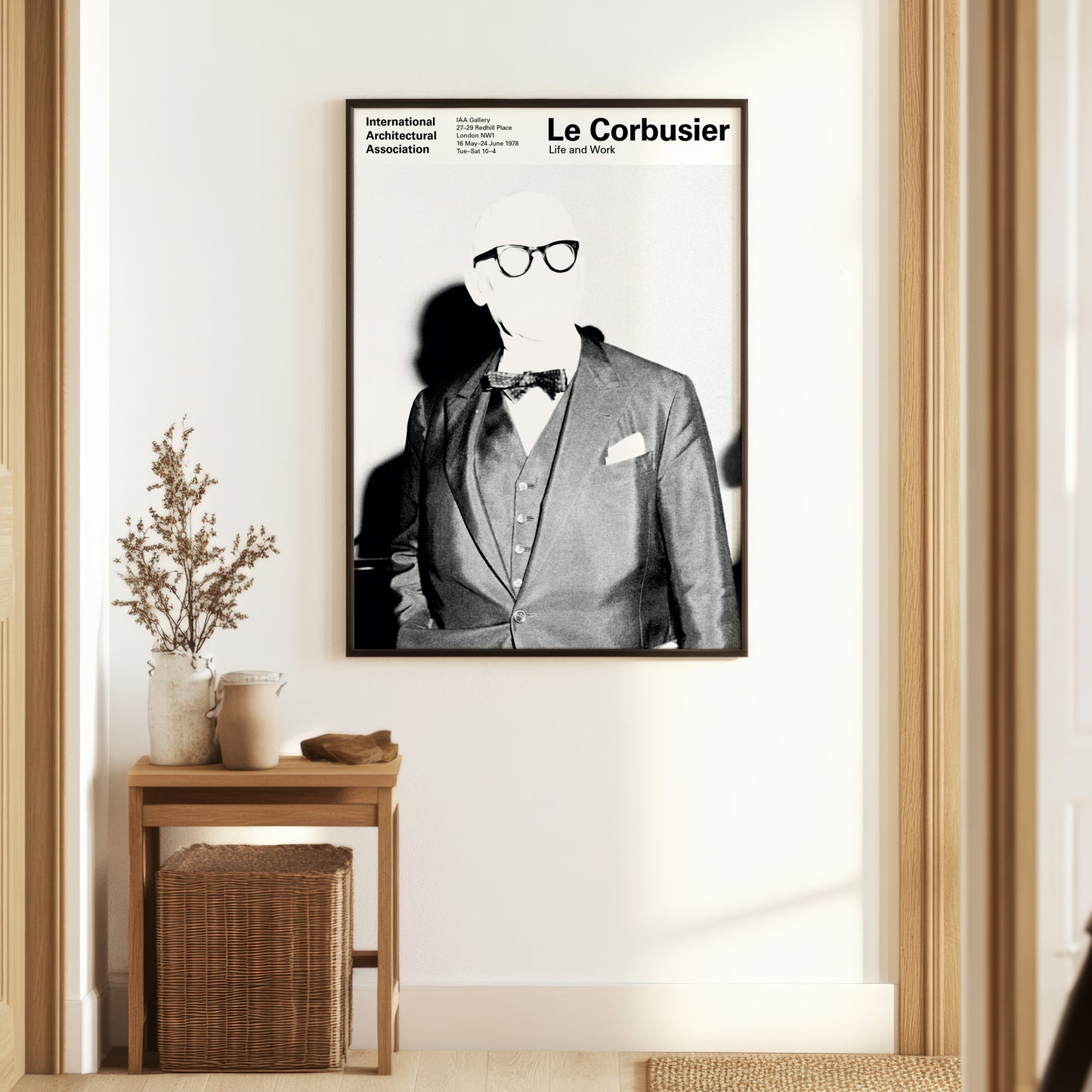 Le Corbusier Exhibition Poster