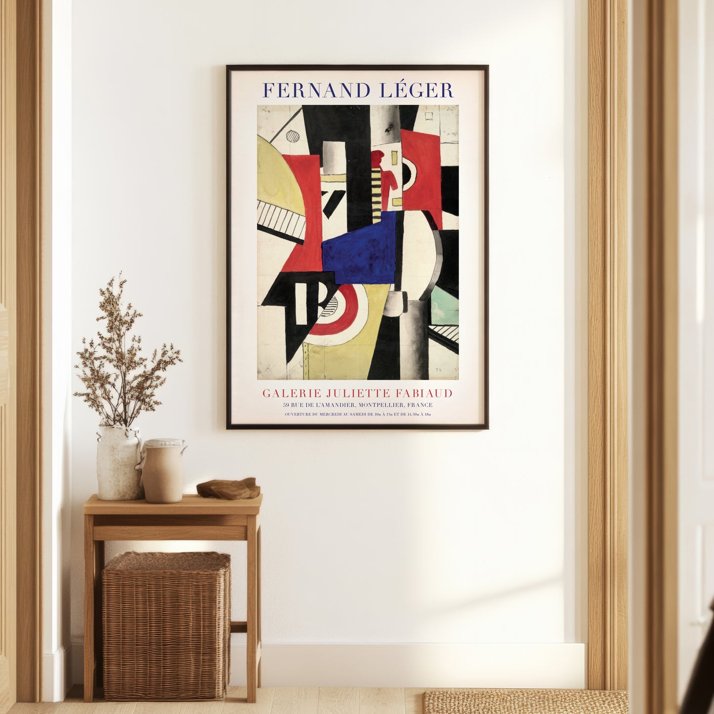 Fernand Léger Wall Art: 'Study For "The City"' Exhibition Poster Print