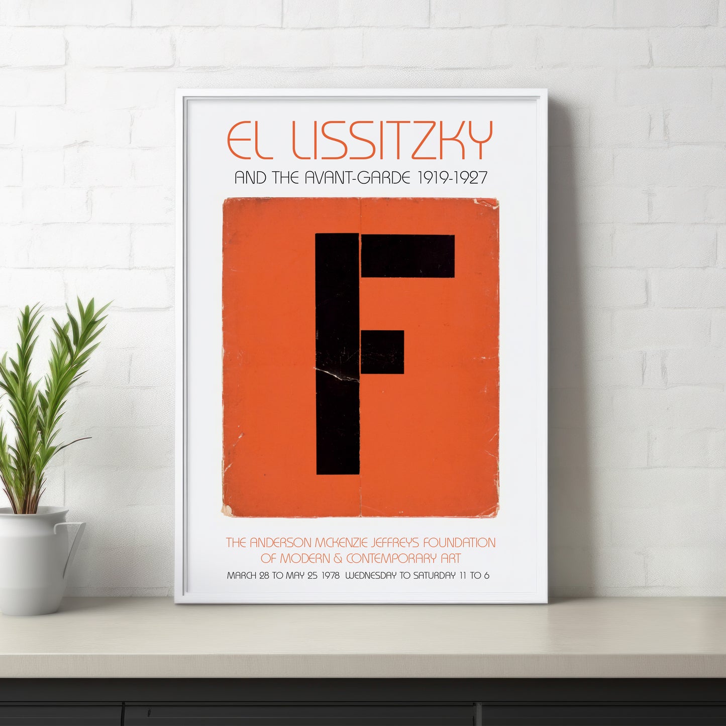 El Lissitzky poster for collectors and designers