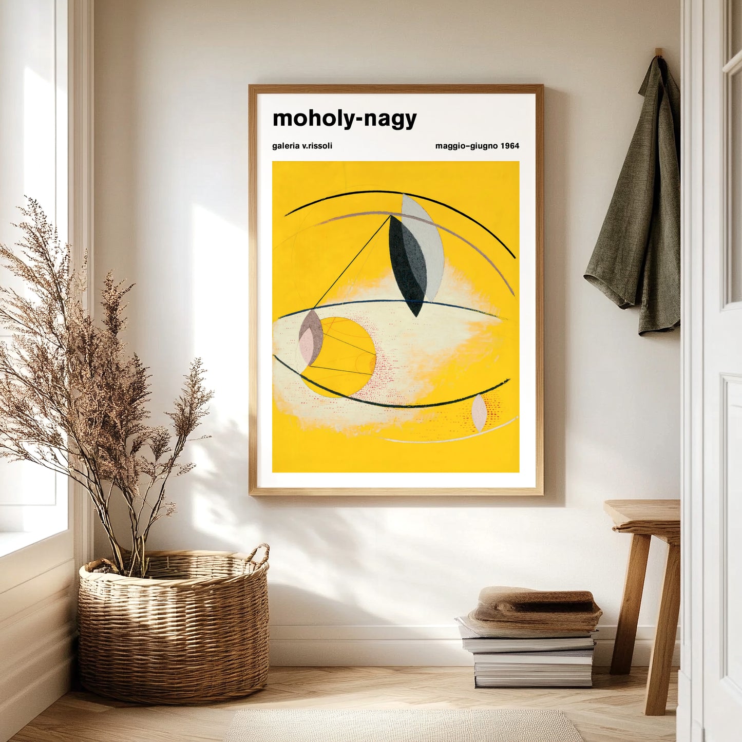 Laszlo Moholy-Nagy 1964 Exhibition Poster - Classic Bauhaus Art Print for Collectors