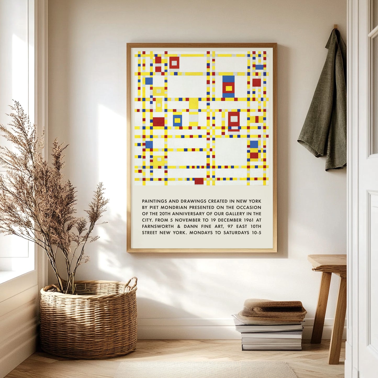 Piet Mondrian 'Broadway Boogie-Woogie' Exhibition Poster