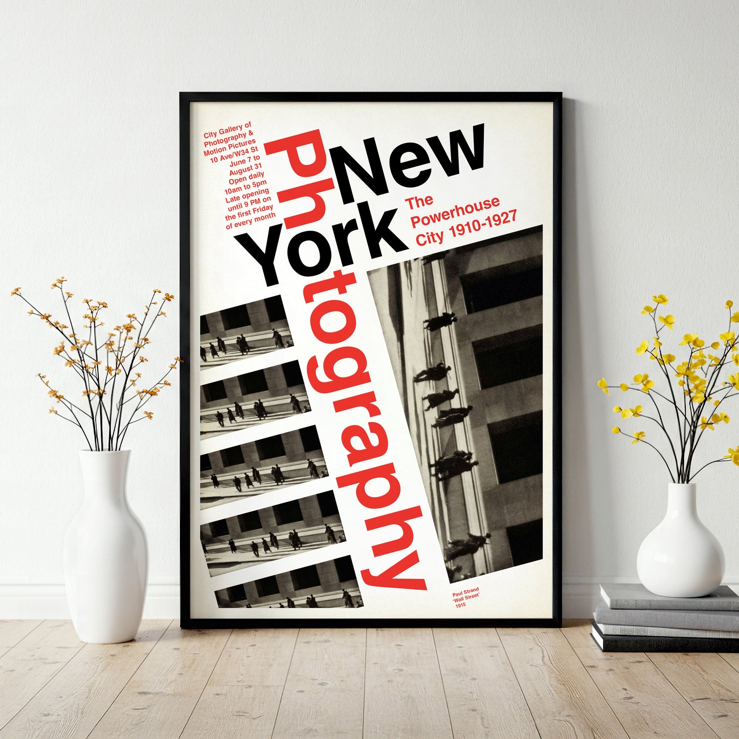 New York Photography Exhibition Poster