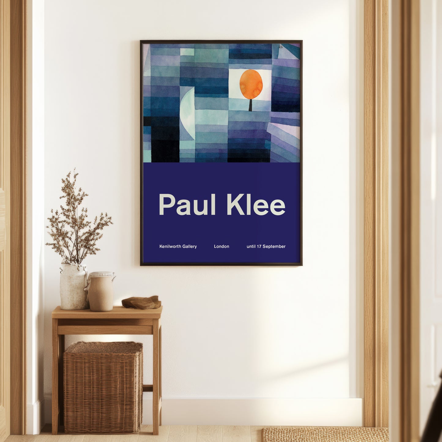 Paul Klee Exhibition Poster - Harbinger of Autumn, 1922