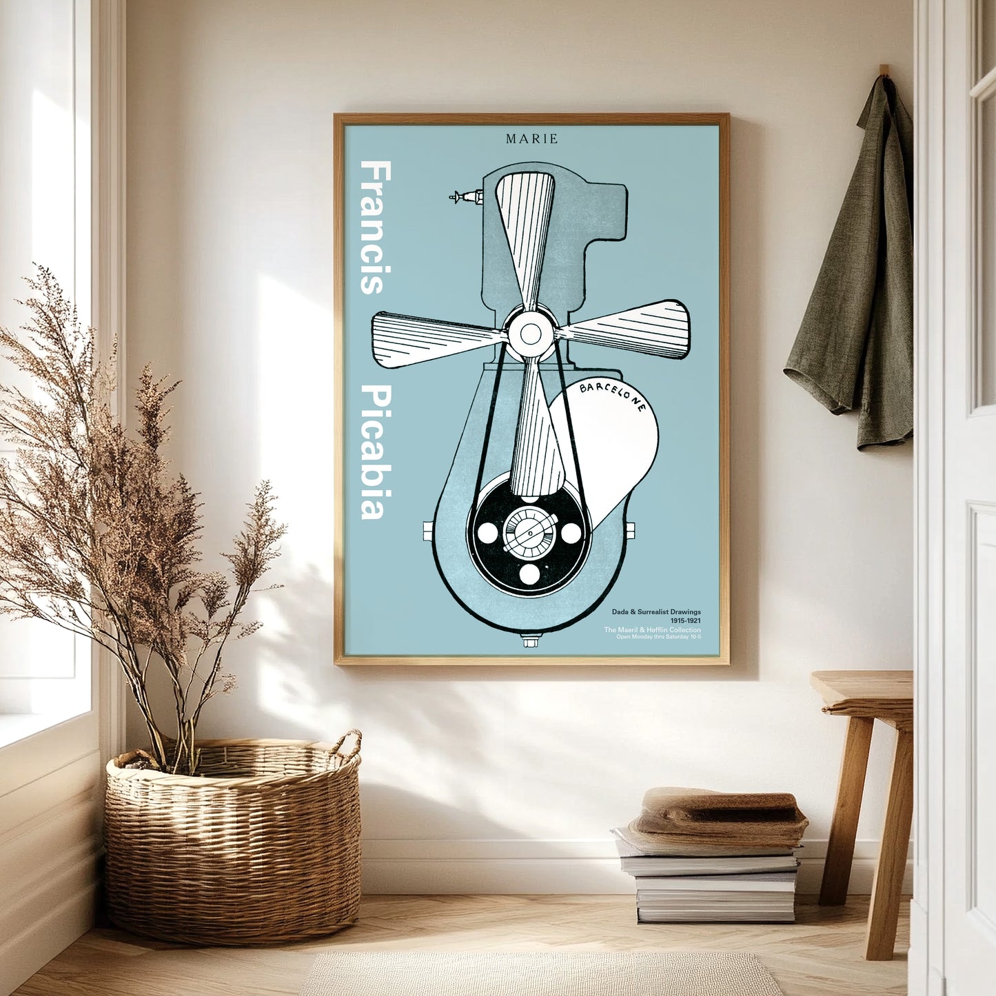 Francis Picabia Exhibition Poster • 'Marie', 1917