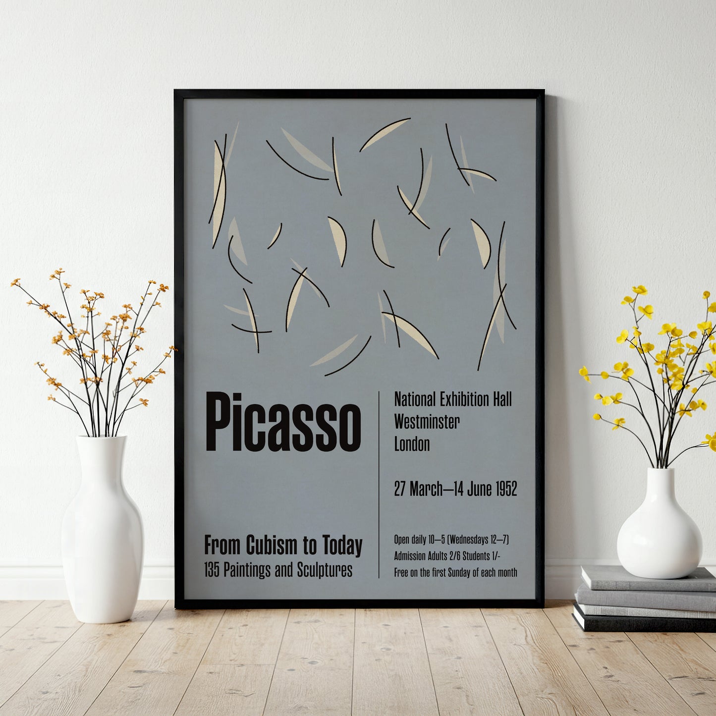 Pablo Picasso Exhibition Poster