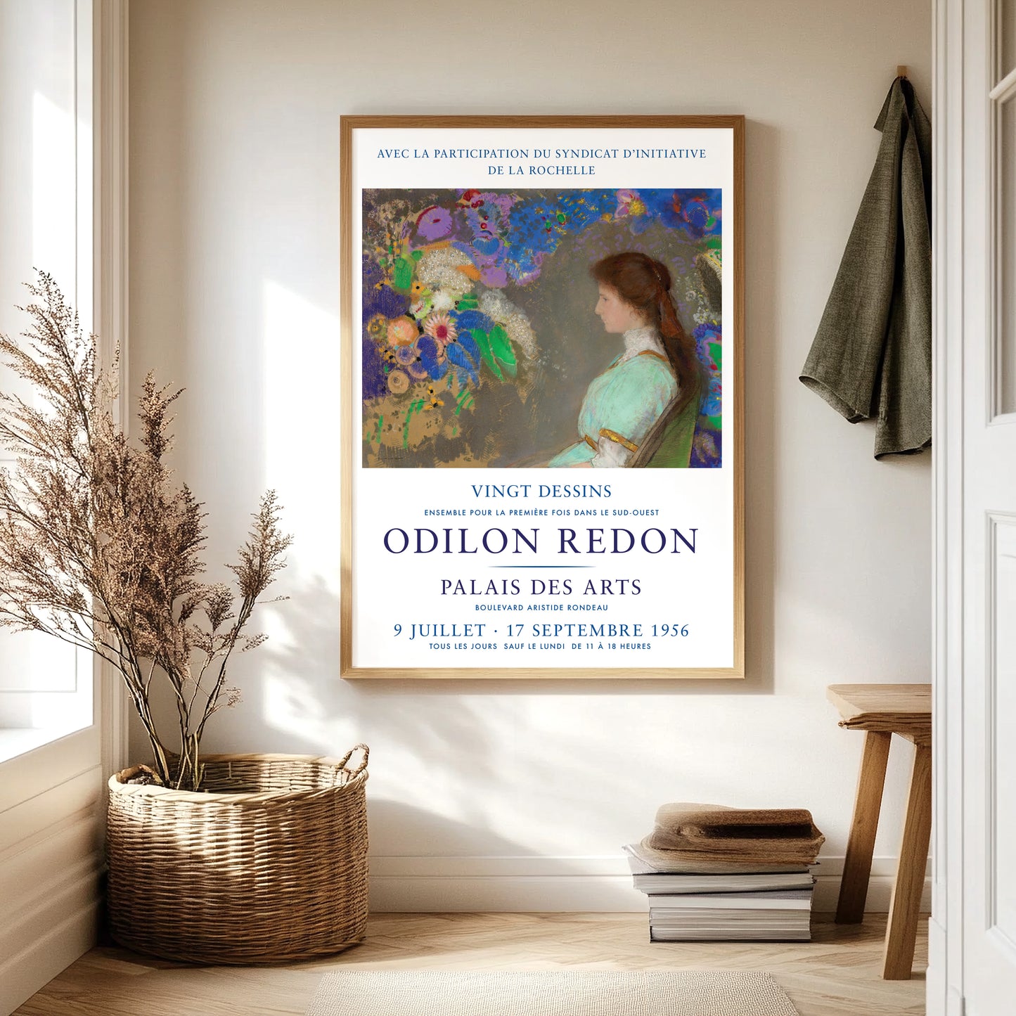 Odilon Redon Exhibition Poster - 'Violette Heymann' 1910