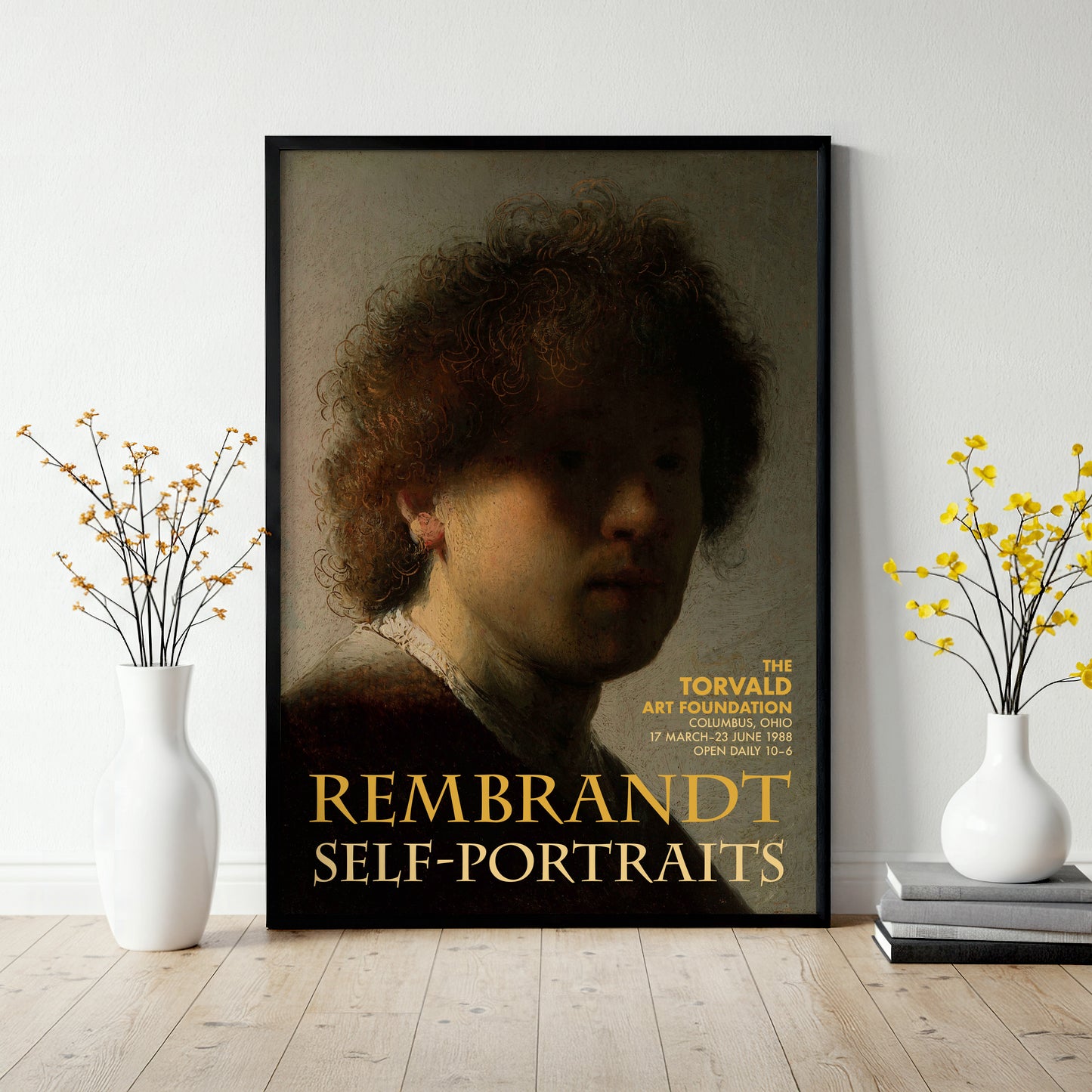 Rembrandt Poster - Self Portraits Exhibition