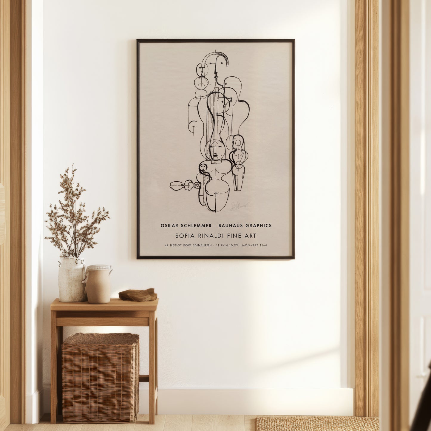 Oskar Schlemmer Bauhaus Poster