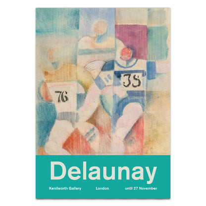 Robert Delaunay Poster: 'Étude pour les coureurs' - 'Study for The Runners'