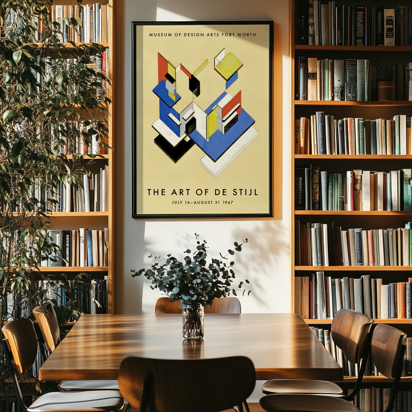 Theo van Doesburg 'Contra-Construction Project' (1923) – De Stijl Poster, Bauhaus Art Print