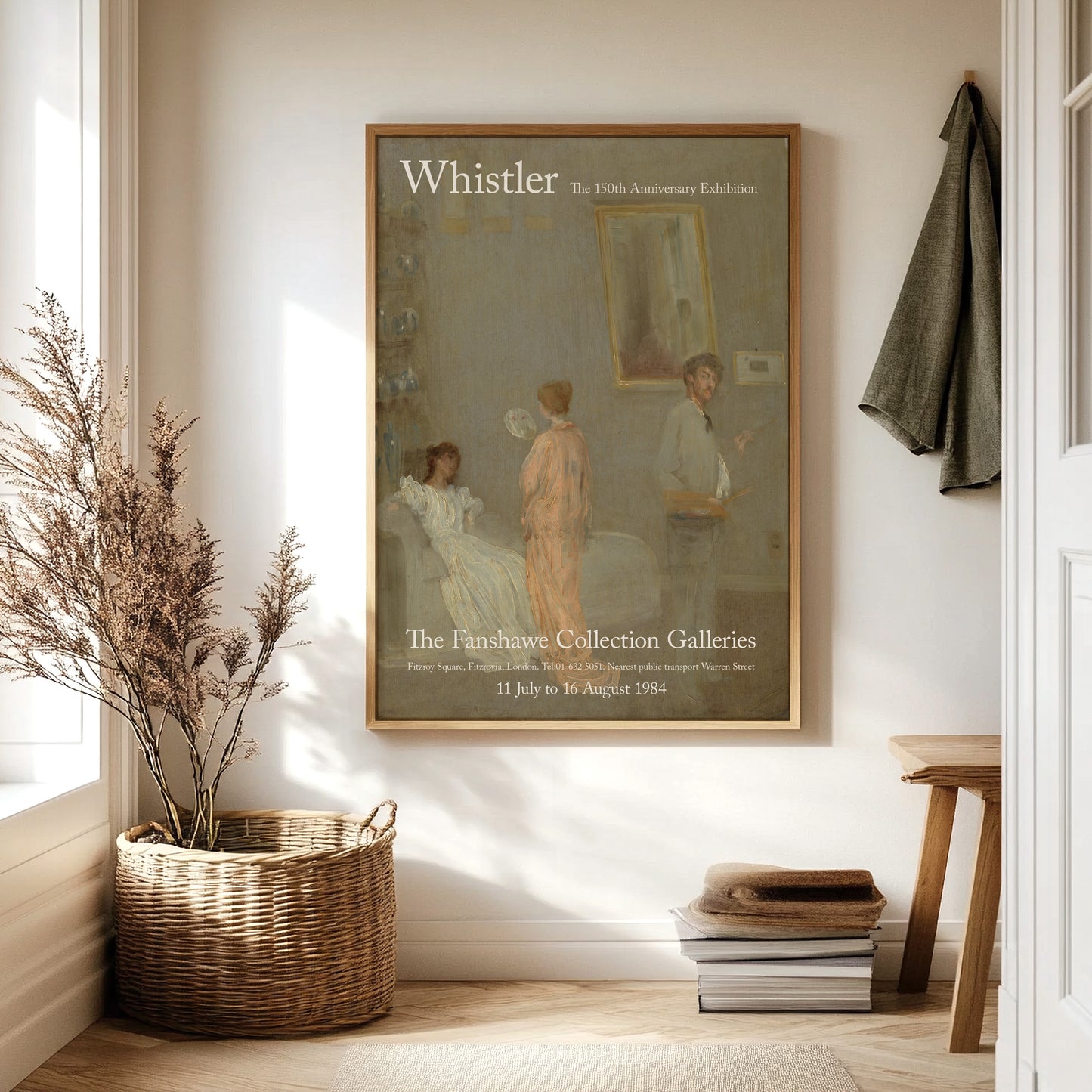 James Abbott McNeill Whistler Exhibition Poster