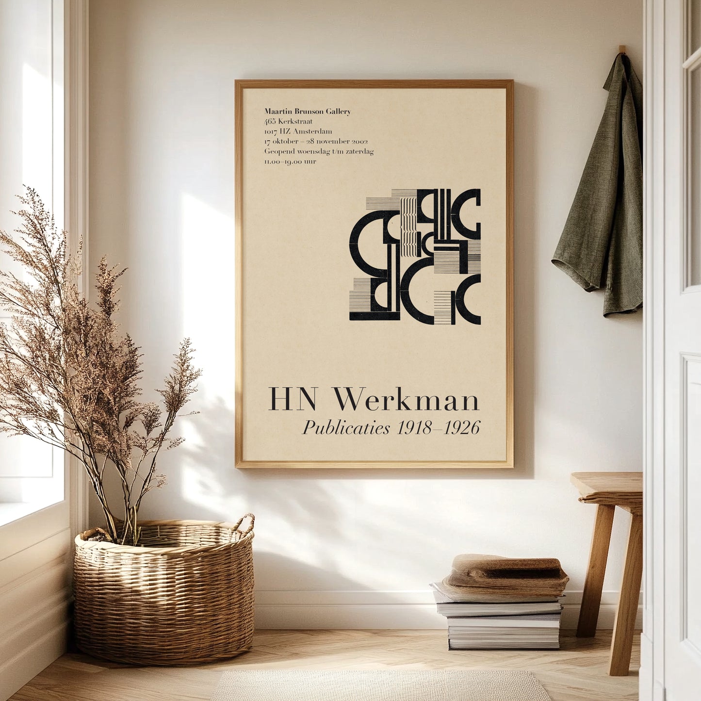 HN Werkman Exhibition Poster