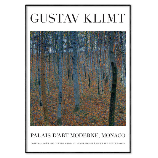 Gustav Klimt Beech Grove Poster