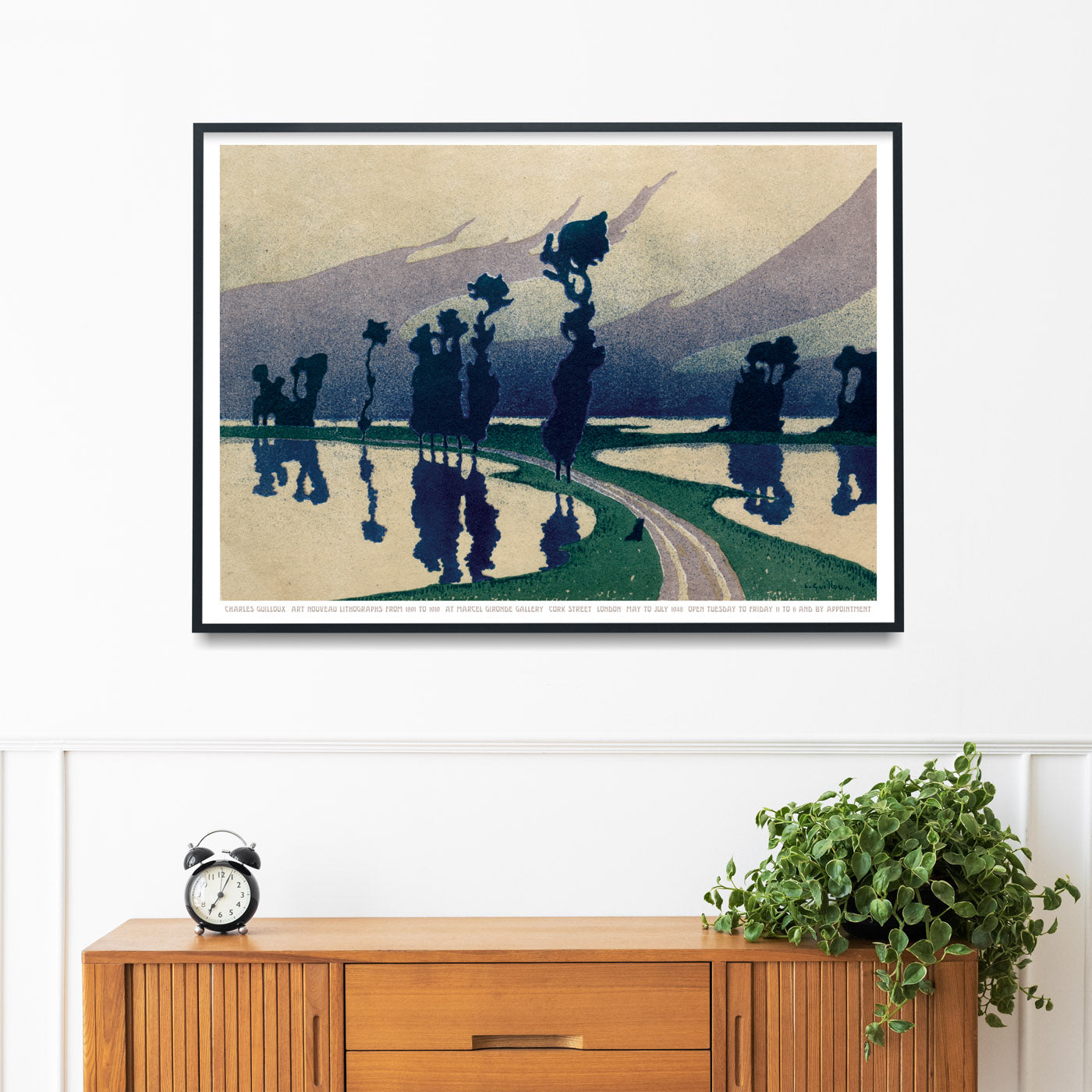 Charles Guilloux Art Nouveau Exhibition Poster