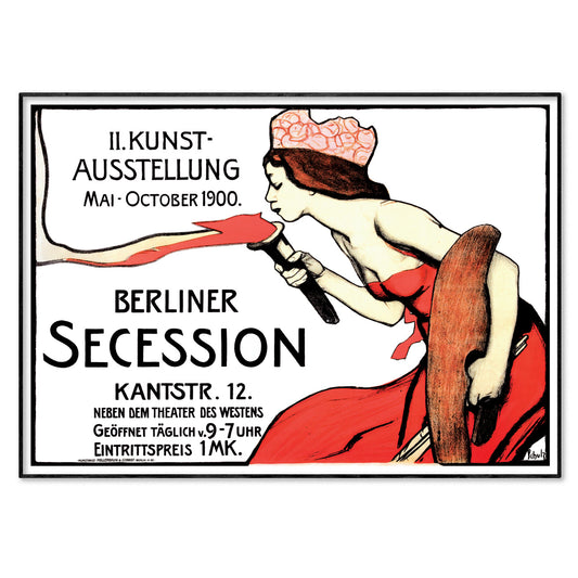Berlin Secession 1910 Exhibition Poster