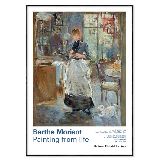 Berthe Morisot In The Dining Room Poster
