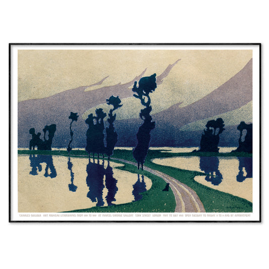 Charles Guilloux Art Nouveau Exhibition Poster