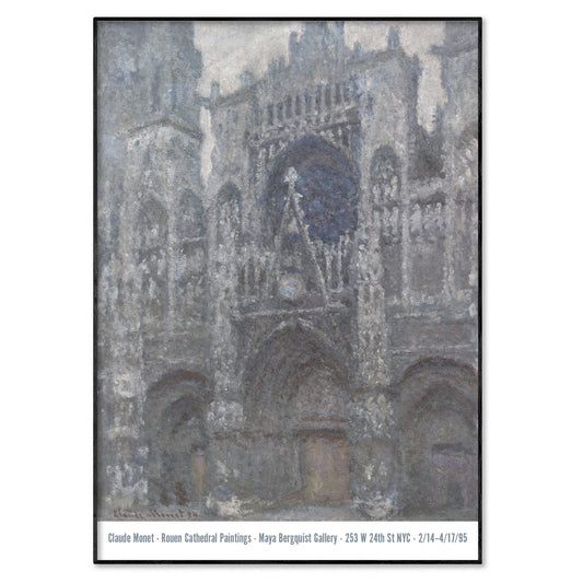 Claude Monet Rouen Cathedral Poster