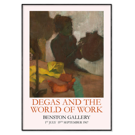 Degas and the World of Work - Exhibition Poster