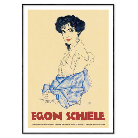 Egon Schiele Exhibition Poster