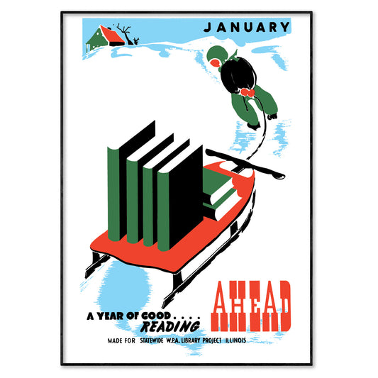 January Reading Poster