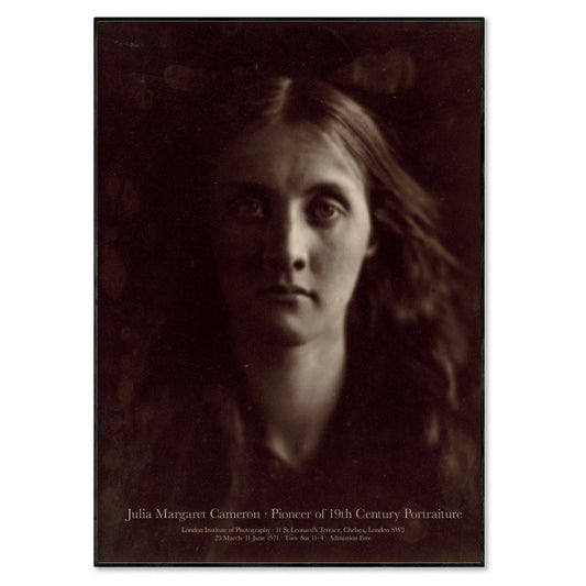 Julia Margaret Cameron Photography Exhibition Poster Print - Portrait of Julia Jackson