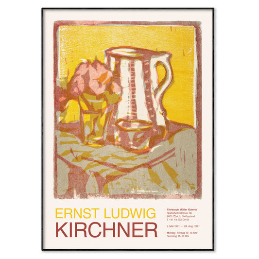 Ernst Ludwig Kirchner Exhibition Poster