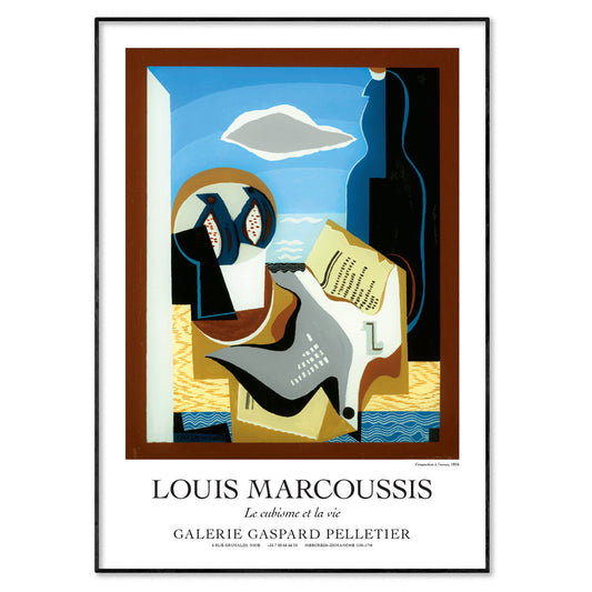 Louis Marcoussis Composition à l'oiseau poster