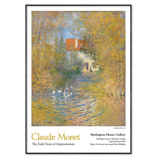 Claude Monet Exhibition Poster - The Geese