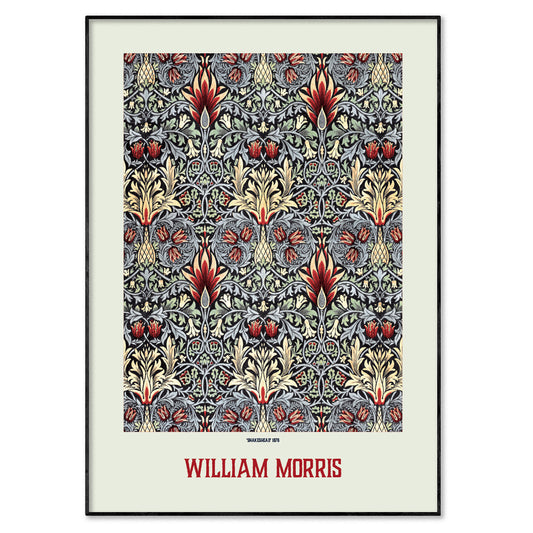 William Morris Snakeshead Poster