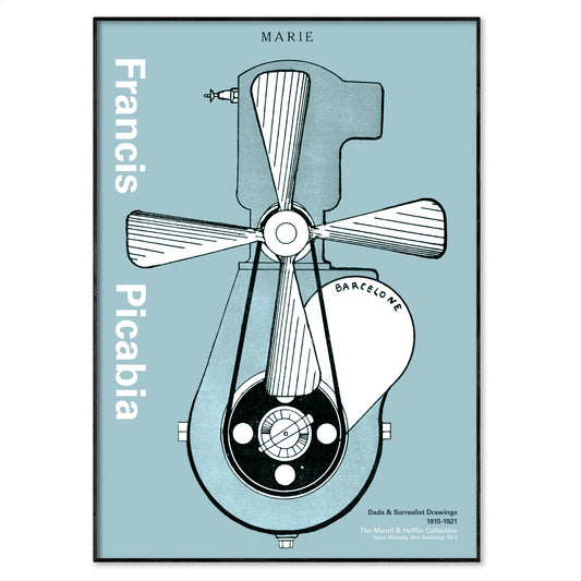 Francis Picabia Exhibition Poster